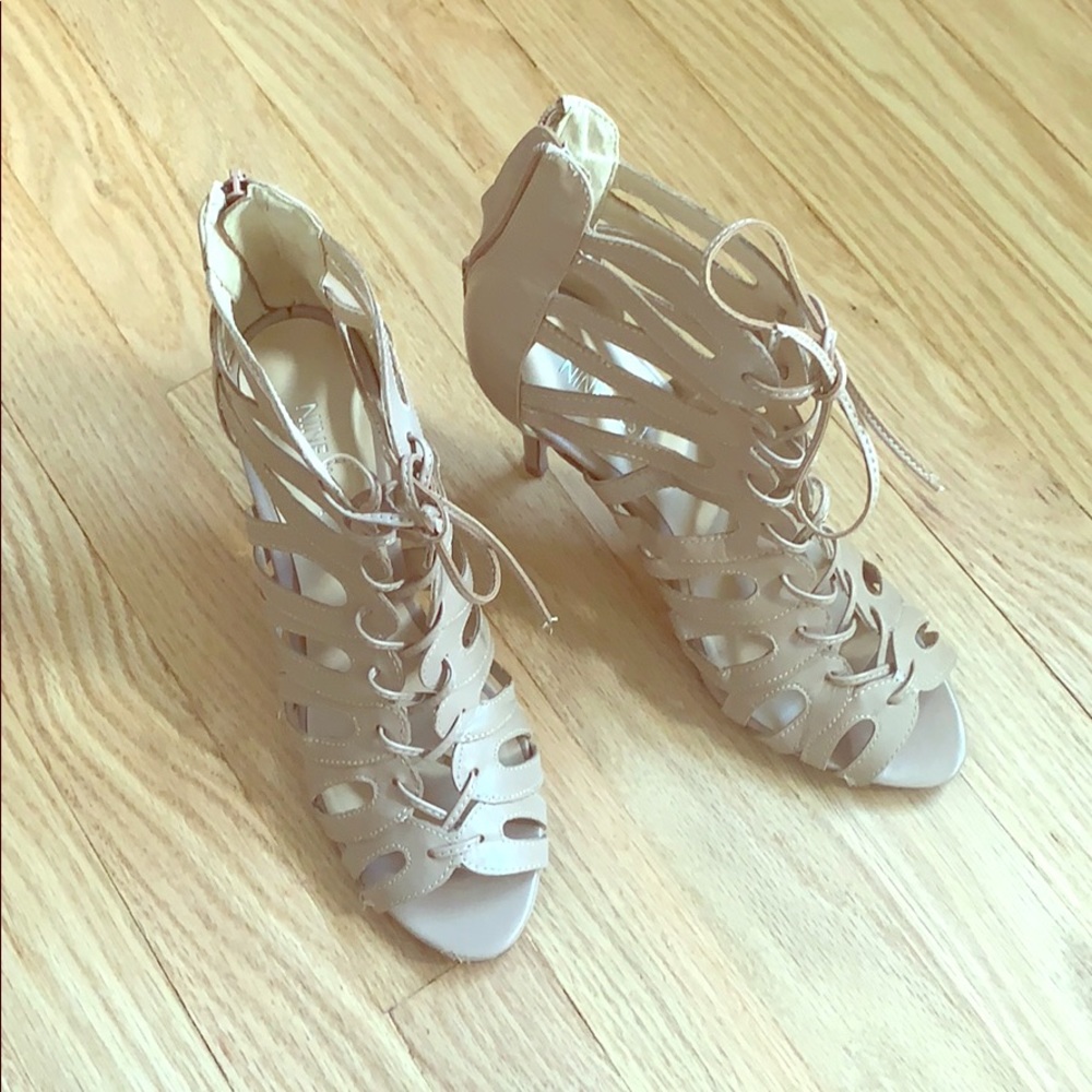 Shoes - very comfy. Upper leather